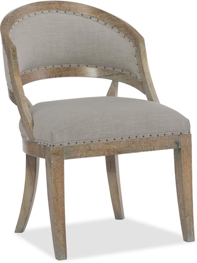 Hooker® Furniture Boheme Antique Milk Paint Garnier Barrel Back Chair
