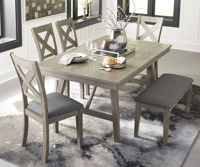 Table de salle à manger rectangulaire Aldwin, gris, Signature Design by Ashley® 7