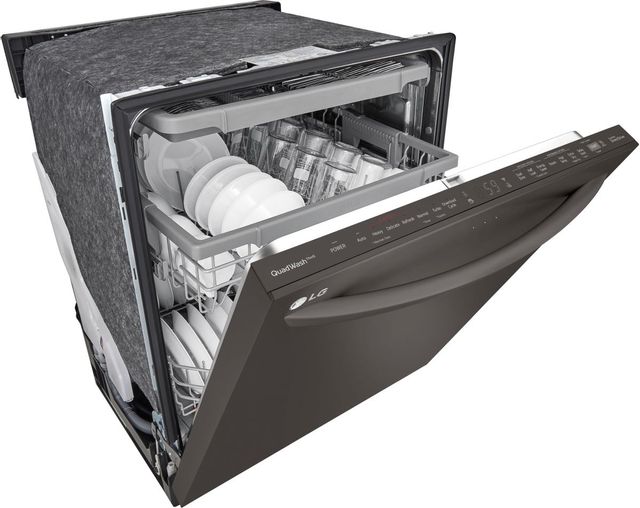 LG 24" PrintProof™ Black Stainless Steel Built In Dishwasher 5