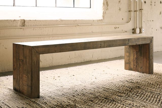 Signature Design by Ashley® Sommerford Brown 65” Dining Room Bench 2