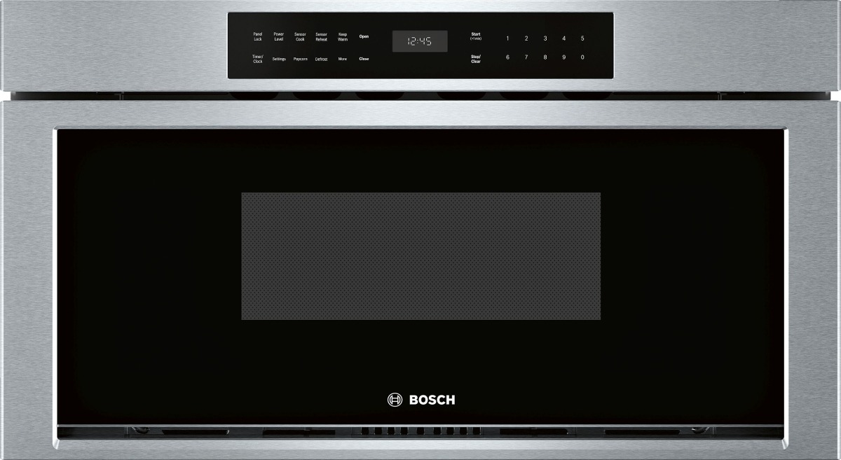Bosch 800 Series 1.2 Cu. Ft. Stainless Steel Drawer Microwave Grand