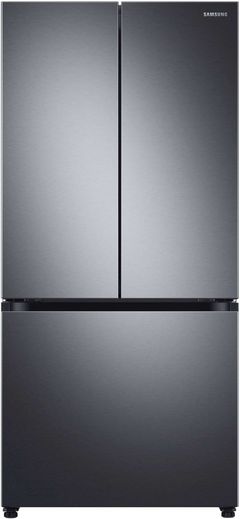 Samsung 24.5 Cu. Ft. Fingerprint Resistant Black Stainless Steel French Door Refrigerator 