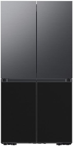 Samsung Bespoke Flex™ 18" Charcoal Glass French Door Refrigerator Bottom Panel 1
