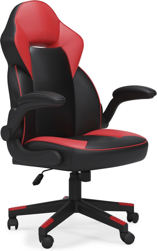 Signature Design by Ashley® Lynxtyn Red/Black Home Office Chair-0