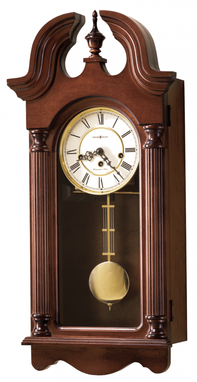 Howard Miller® David Windsor Cherry Wall Clock