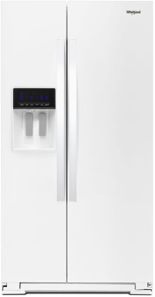 Whirlpool® 28.49 Cu. Ft. Side-by-Side Refrigerator-White