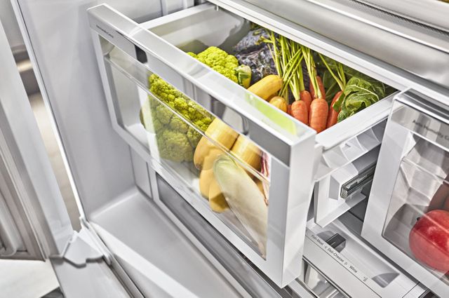 KitchenAid® 27 Cu. Ft. Stainless Steel with PrintShield™ Finish French Door Refrigerator 29