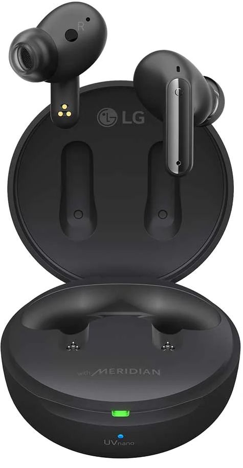LG Tone Free FP8 Black True Wireless Noise Cancelling Earbud Headphone 0