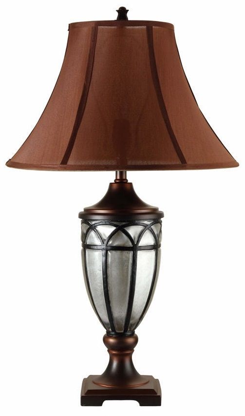 Crown Mark Brown Table Lamp 0