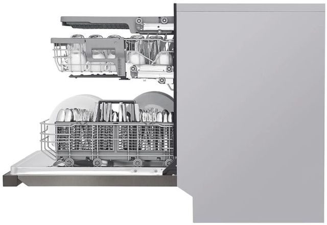 LG 24" Black Stainless Steel Built In Dishwasher  9