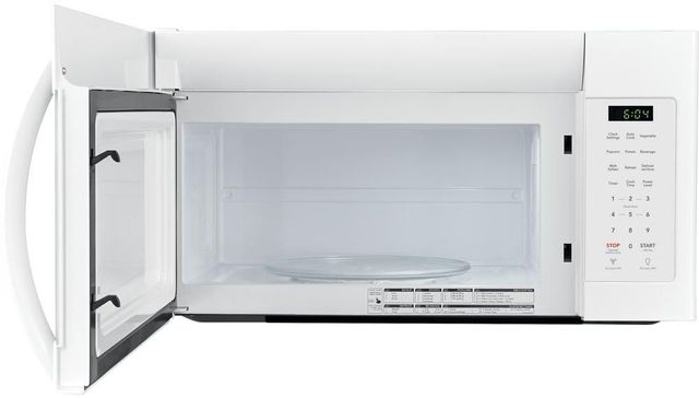 Frigidaire® 1.7 Cu. Ft. White Over The Range Microwave 1