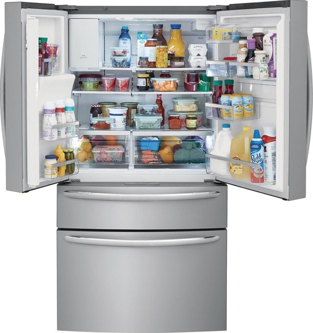 Réfrigérateur à portes françaises à profondeur de comptoir de 36 po Frigidaire Gallery® de 21,8 pi³ - Acier inoxydable 2