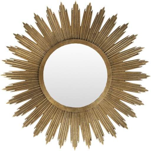 Surya Altair Gold Wall Mirror-0