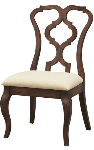 Coast To Coast Accents™ Chateau 2 Pieces Brown Dining Chair