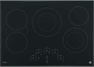 GE Profile™ Series 30" Black Electric Cooktop