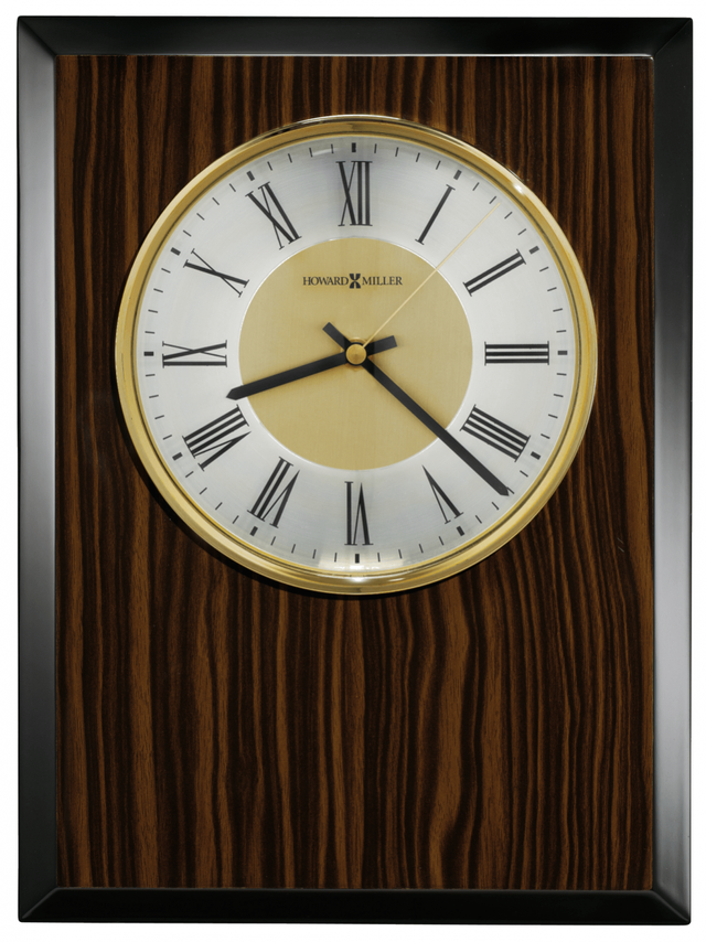 Howard Miller® Honor Time Tempo Macassar Ebony Stripe Piano Clock