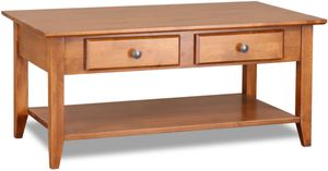 Archbold Furniture Coffee Table with Storage