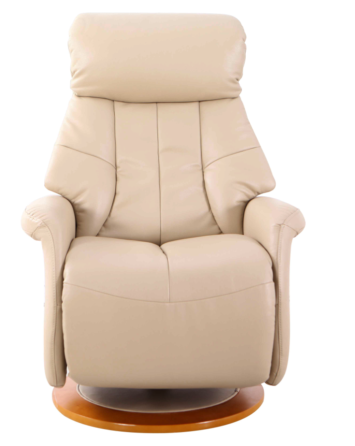 air leather recliner