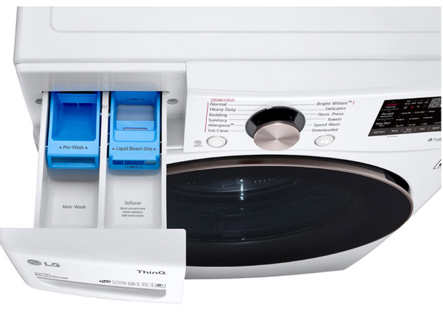 LG 4.5 Cu. Ft. White Front Load Washer-5