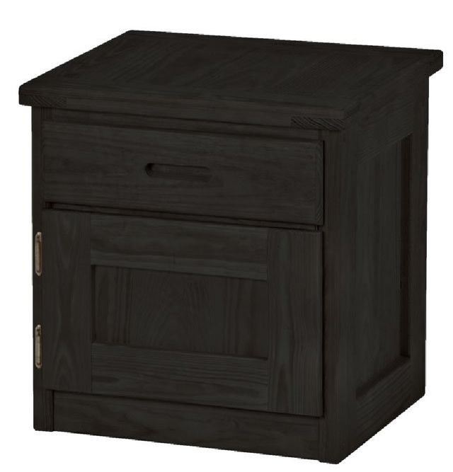 Crate Designs™ Espresso 24" Nightstand with Lacquer Finish Top Only 0