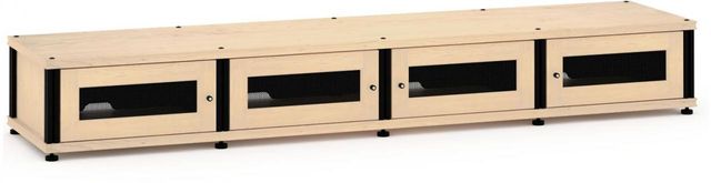 Salamander Designs® Synergy Model 147 AV Cabinet-Natural Maple/Black 1