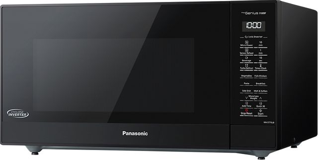 Panasonic 1.6 Cu. Ft. Black Countertop Microwave