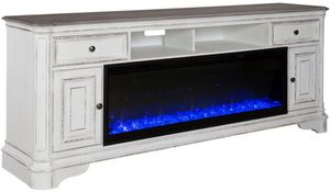 Liberty 82'' Fireplace TV Console with Fire