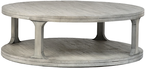Dovetail Furniture Amiston Light Grey Washed Coffee Table