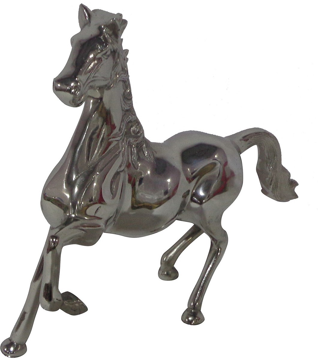 Crestview Collection Stallion Aluminum Statue
