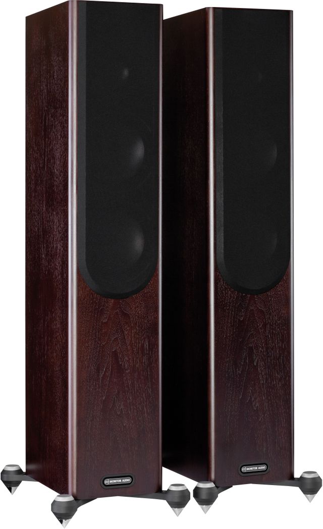Monitor Audio Gold 200 Pair of Walnut Floorstanding Speakers 2