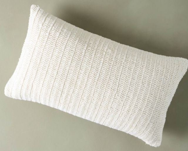 Magnolia Home By Joanna Gaines Rina Ivory Lumbar Pillow 