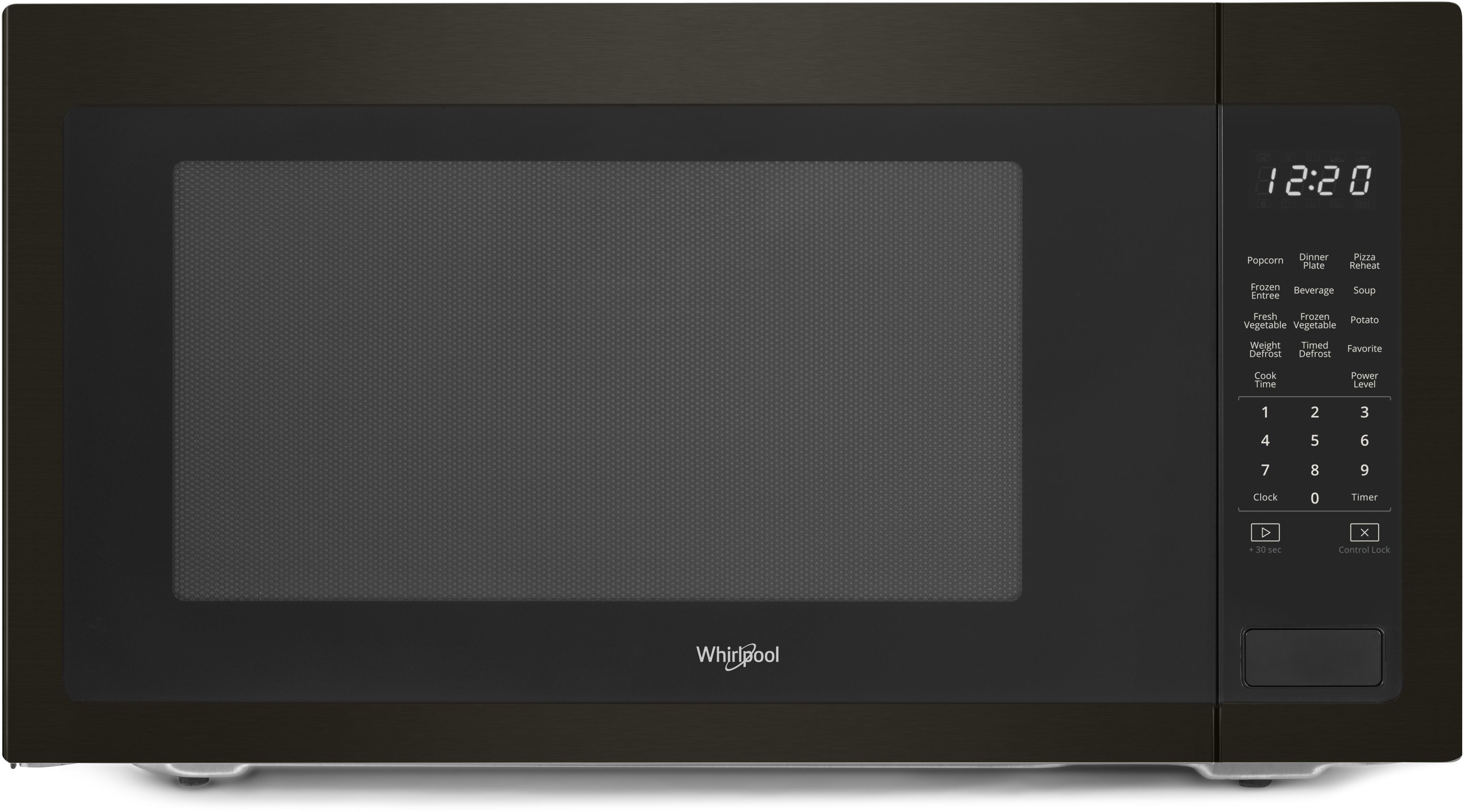 Whirlpool® 2.2 Cu. Ft. Fingerprint Resistant Black Stainless Countertop Mircrowave