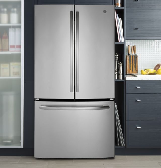 GE® 27 Cu. Ft. French Door Refrigerator-Stainless Steel 7