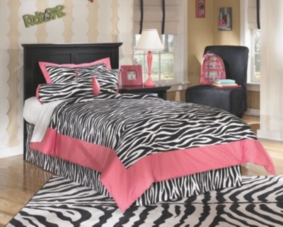 Tête de lit à panneaux simple simple Maribel, noir, Signature Design by Ashley® 2