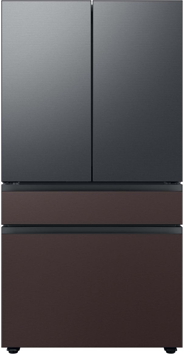Samsung Bespoke 18" Matte Black Steel French Door Refrigerator Top Panel 6