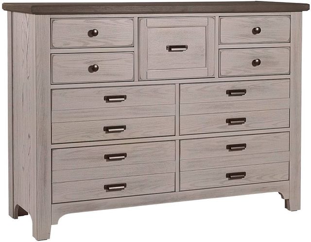 LM Co Home by Vaughan-Bassett Bungalow Dover Grey/Folkstone Master Dresser