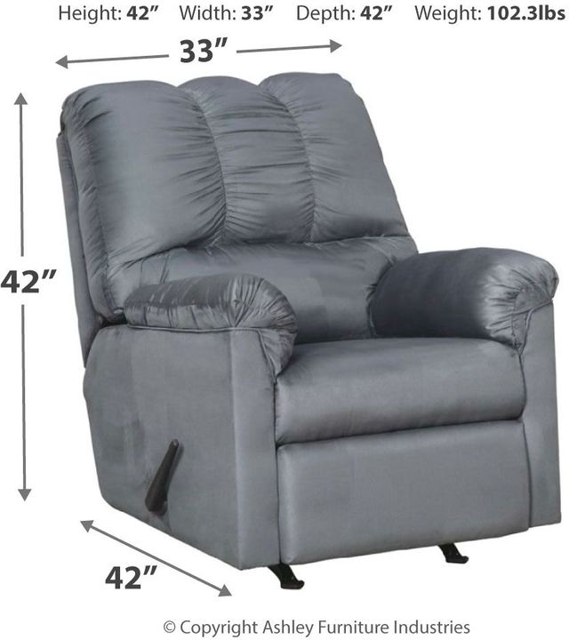 Signature Design by Ashley® Darcy Cafe Rocker Recliner 37