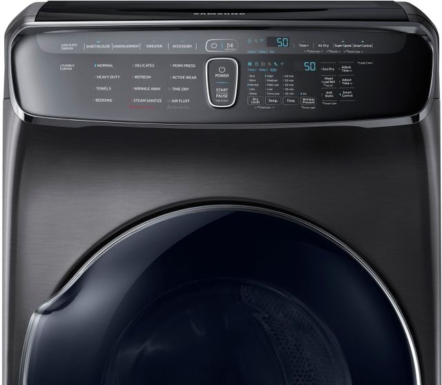 Samsung 7.5 Cu. Ft. Fingerprint Resistant Black Stainless Steel Gas Dryer 4