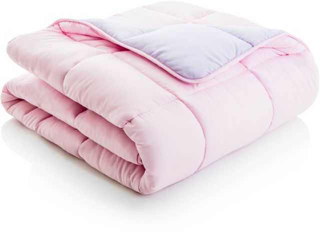 Malouf® Woven™ Lilac Split King Reversible Bed Set 1