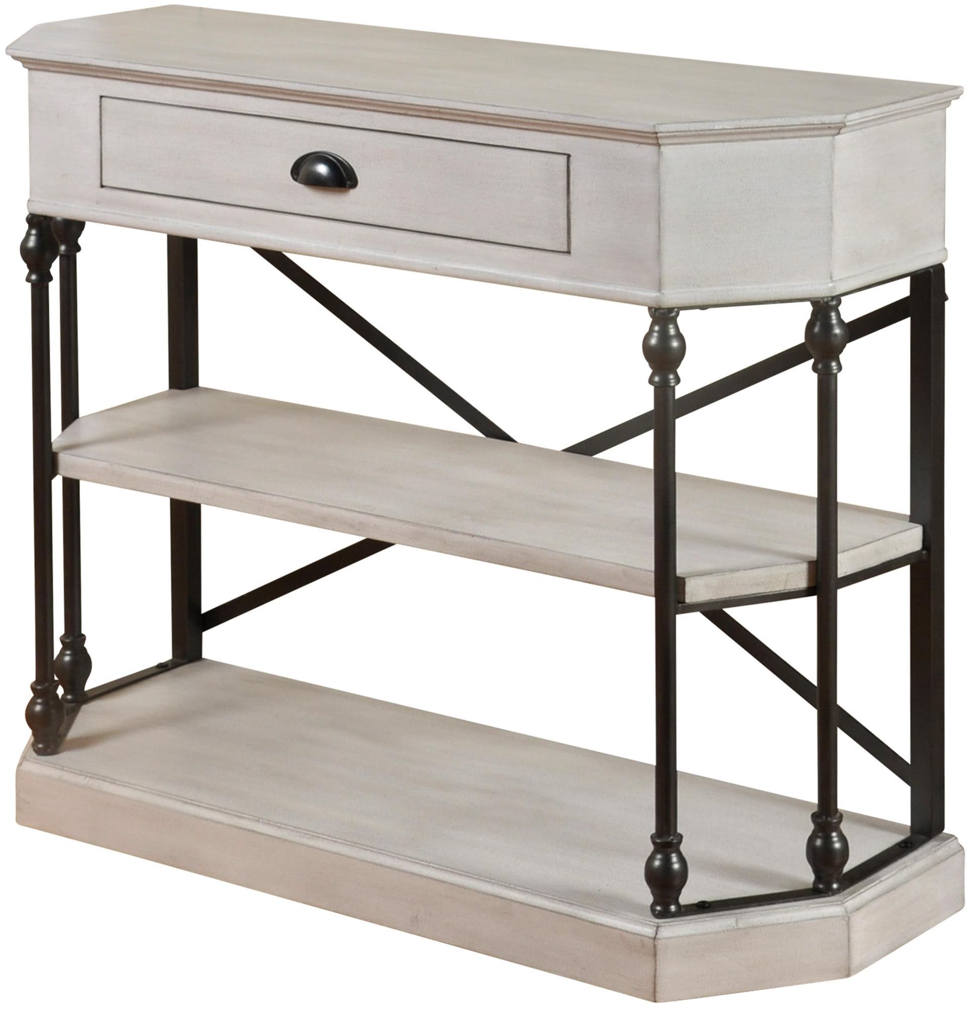 StyleCraft Clipped Corner Console Table