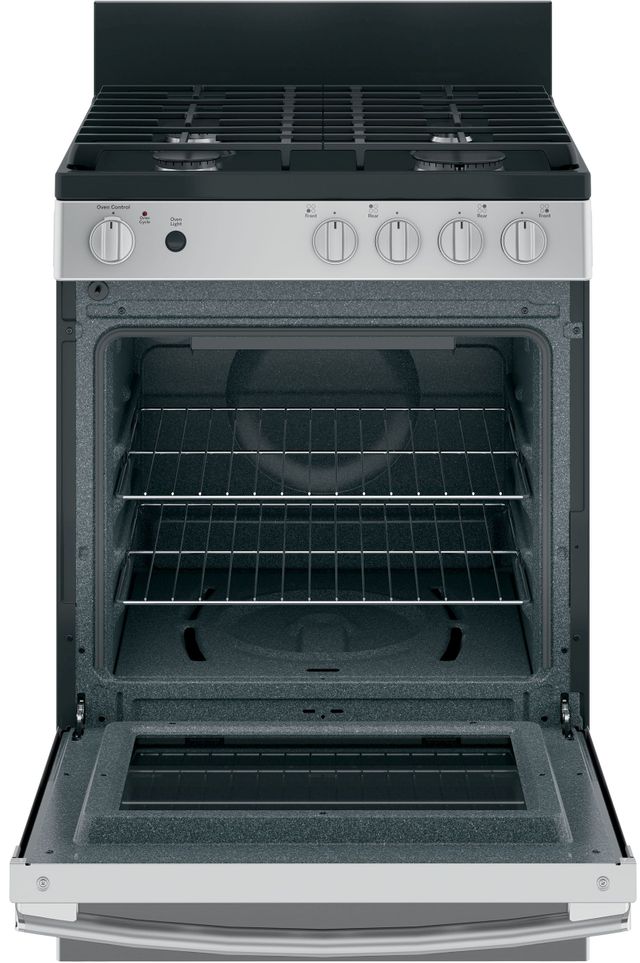 GE® 24" Stainless Steel Free Standing Gas Range (S/D) 2