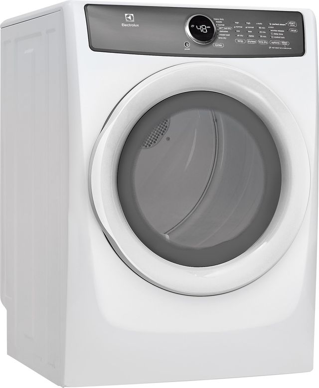 Electrolux 8.0 Cu. Ft. Island White Front Load Gas Dryer-1