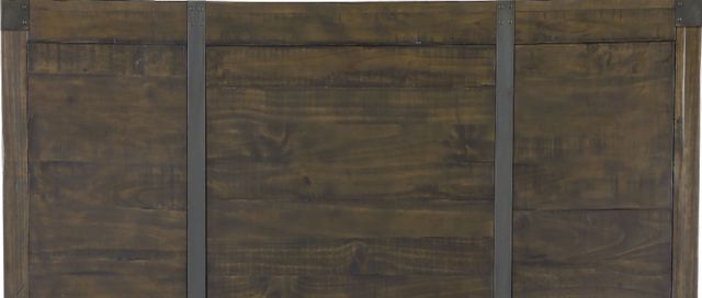 Magnussen Home® Pine Hill Rustic Pine Complete Queen Panel Bed-2
