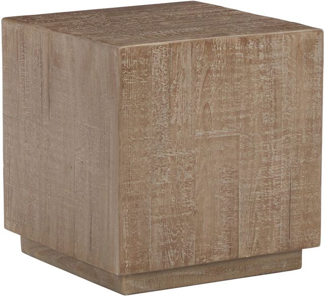 Signature Design by Ashley® Waltleigh Distressed Brown Accent Table