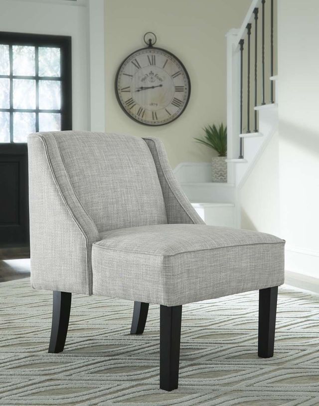 Signature Design by Ashley® Janesley Gray Accent Chair 4