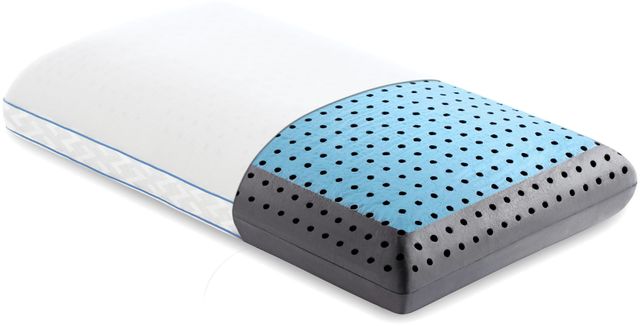 Malouf® Z® CarbonCool® + OmniPhase® LT Queen Pillow 1