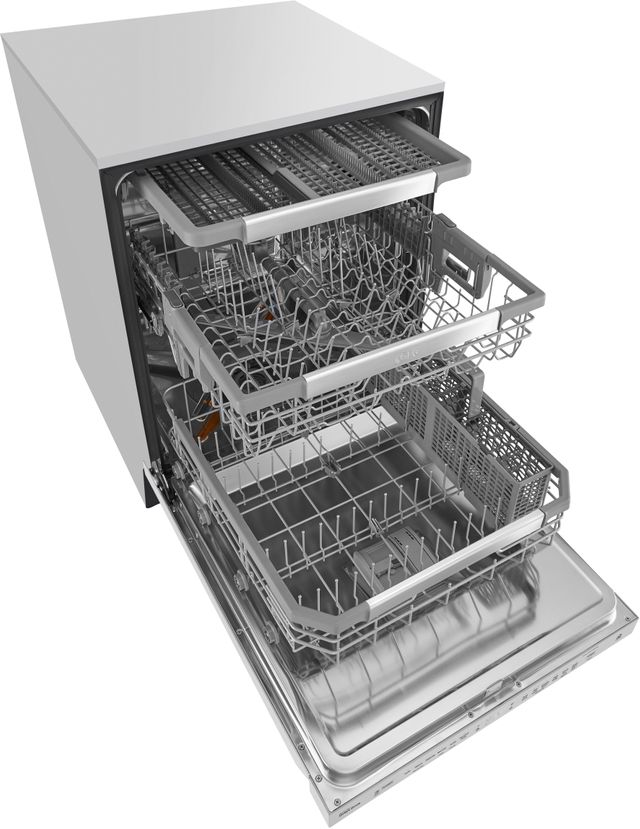 LG 24" Top Control Built-In Dishwasher-Black 25