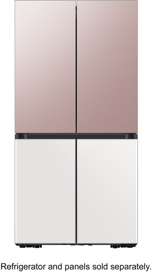 Samsung BESPOKE Champagne Rose Steel Refrigerator Top Panel RA F18DUUQH 