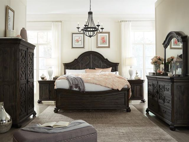 Magnussen Home® Bellamy Queen Shaped Panel Bed-3