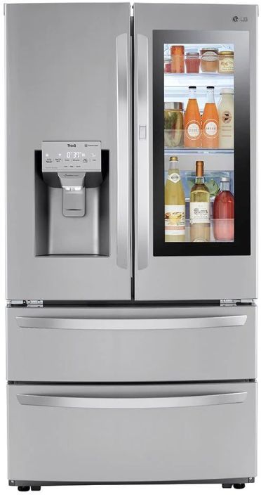 LG 27.8 Cu. Ft. Print Proof Stainless Steel French Door Refrigerator-2